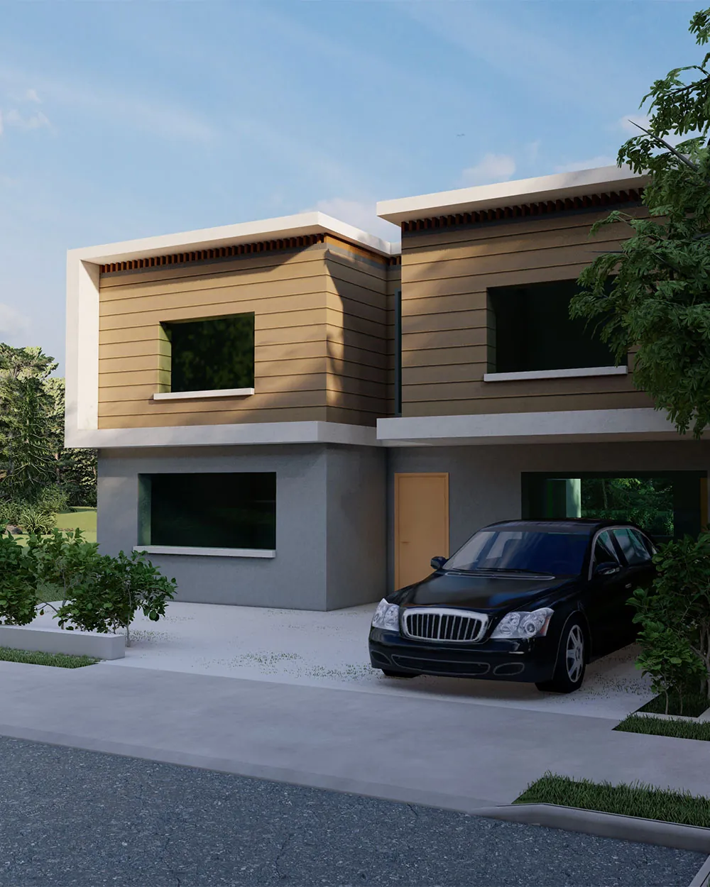Modern house architectural design